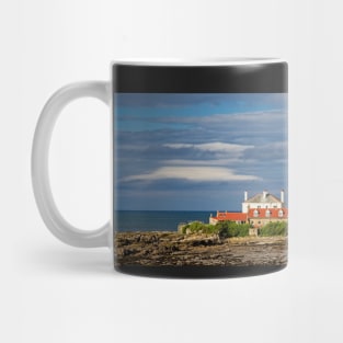 St Mary's Island & Lighthouse, Northumberland, North East England Mug